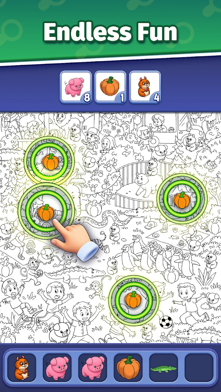 Styl gry Hidden Match World